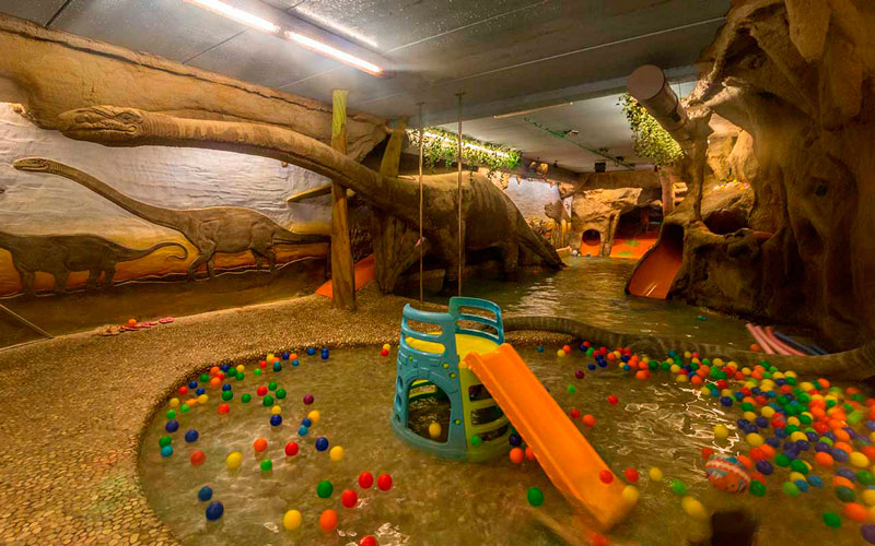Interior del Spa Dinospa