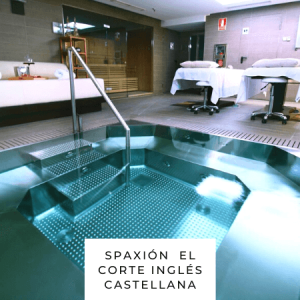 Spa Spaxión El Corte Inglés Castellana spa privado parejas